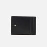 MONTBLANC Portacarte "Meisterstuck" in pelle BLACK Uomo 