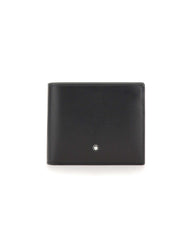 MONTBLANC Portafoglio 8 Tasche "Meisterstück" BLACK Uomo 