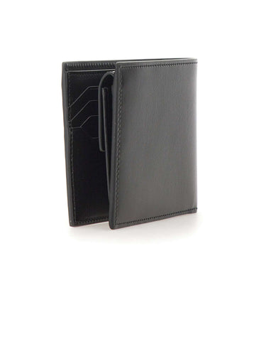 MONTBLANC Portafoglio 4 Tasche con Portamonete "Meisterstück" BLACK Uomo 