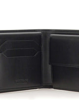 MONTBLANC Portafoglio 10 Tasche con Portamonete "Meisterstück" BLACK Uomo 