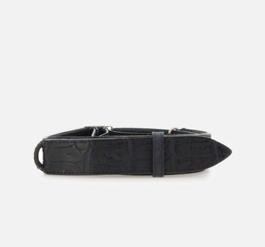 Cintura "Nobuckle Cocco Cosa suede" NB0031 NERO ORCIANI 