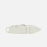 Cintura "Nobukle Micron"  in pelle NB0039 BIANCO ORCIANI 