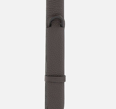 Cintura "Nobukle Micron" in pelle NB0039 EBANO ORCIANI 