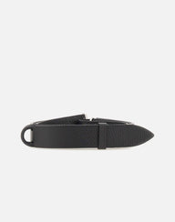 Cintura "Nobukle Micron"  in pelle NB0039 NERO ORCIANI 