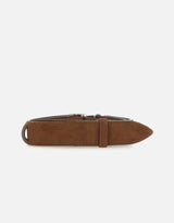 Cintura "Nobuckle Suede" NB0060 BRUCIATO ORCIANI 