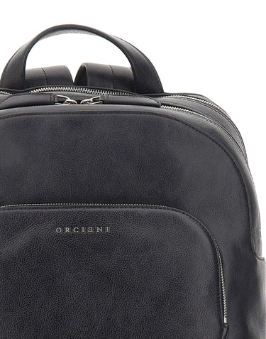 ORCIANI Zaino "Work Lagoon" BLACK Uomo 