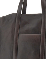 ORCIANI Borsa a mano "Off Duty Lagoon" BROWN Uomo 