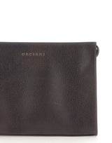 ORCIANI Pochette "Lagoon" BROWN Uomo 
