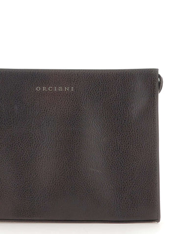 ORCIANI Pochette "Lagoon" BROWN Uomo 