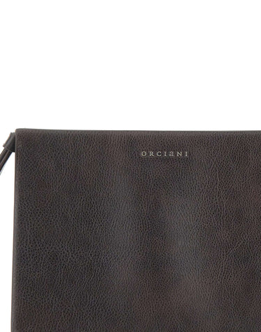 ORCIANI Pochette "Lagoon" BROWN Uomo 