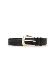 ORCIANI Cintura in pelle "Bull Soft" BLACK Uomo 