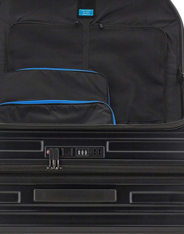 PIQUADRO Trolley grande "PQ-Light" BLACK Uomo 