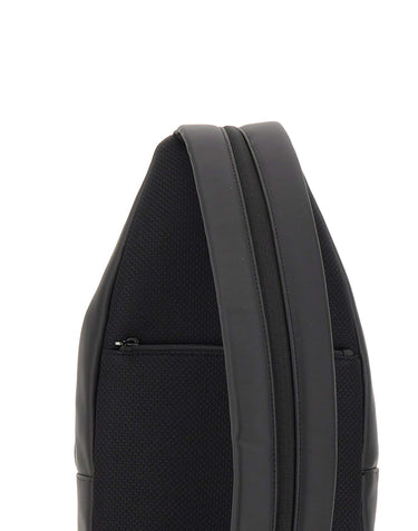 PIQUADRO Zaino monospalla resistente all'acqua BLACK Uomo 