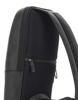 PIQUADRO Zaino monospalla porta iPad BLACK Uomo 