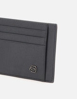 Portacarte in pelle PP2762B3R BLU4 PIQUADRO 