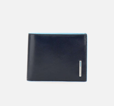 Portafoglio in pelle PU1241B2R BLU2 PIQUADRO 