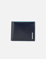 Portafoglio in pelle PU1241B2R BLU2 PIQUADRO 
