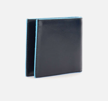 Portafoglio in pelle PU1241B2R BLU2 PIQUADRO 