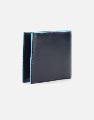 Portafoglio in pelle PU1241B2R BLU2 PIQUADRO 