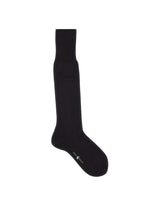 SOZZI MILANO Calze in cotone BLACK Uomo 
