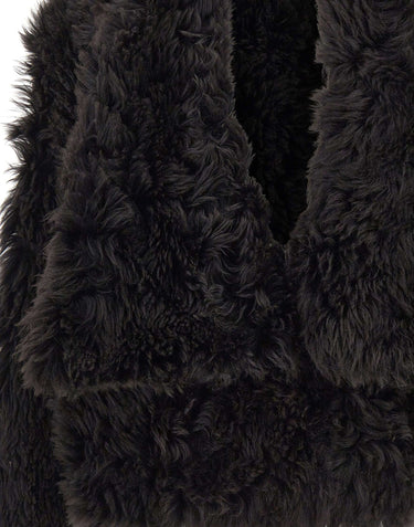 7 FOR ALL MANKIND Giacca Shearling BLACK Donna 