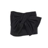 7 FOR ALL MANKIND Minigonna in misto lana con fiocco BLACK Donna 