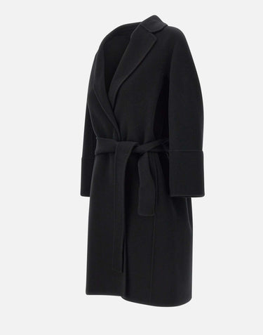 'S MAX MARA Cappotto "Arona" BLACK Donna 