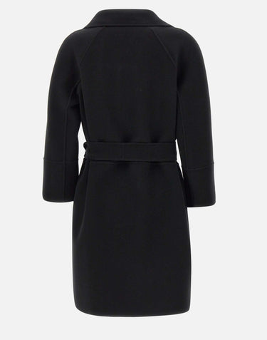 'S MAX MARA Cappotto "Arona" BLACK Donna 