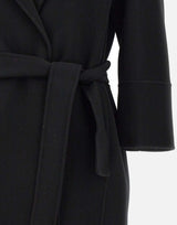 'S MAX MARA Cappotto "Arona" BLACK Donna 