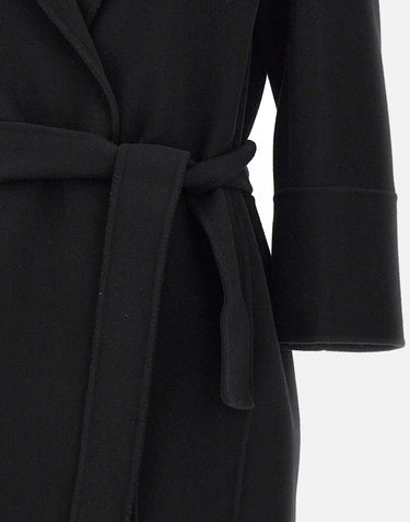'S MAX MARA Cappotto "Arona" BLACK Donna 