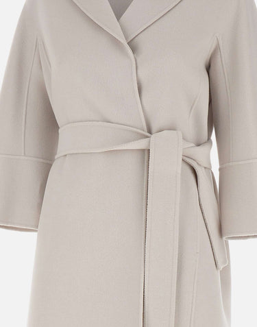 'S MAX MARA Cappotto "Arona" WHITE Donna 