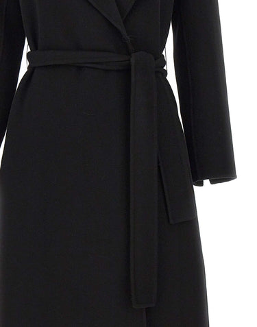 'S MAX MARA Cappotto "Poldo" BLACK Donna 