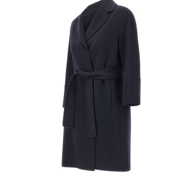 'S MAX MARA Cappotto "Arona" BLUE Donna 