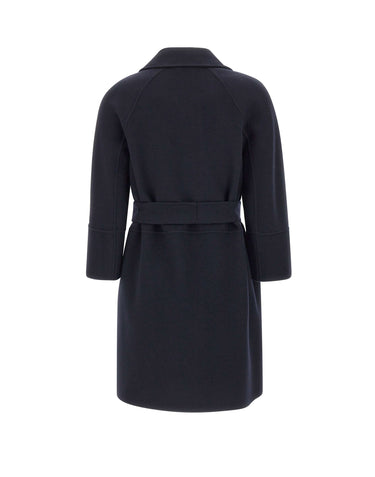 'S MAX MARA Cappotto "Arona" BLUE Donna 