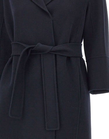 'S MAX MARA Cappotto "Arona" BLUE Donna 