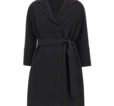 'S MAX MARA Cappotto "Arona" BLACK Donna 