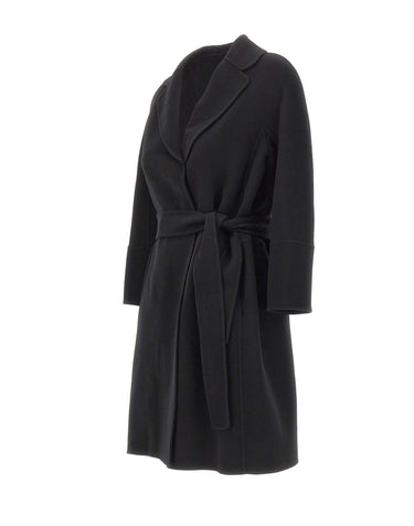 'S MAX MARA Cappotto "Arona" BLACK Donna 