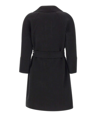 'S MAX MARA Cappotto "Arona" BLACK Donna 