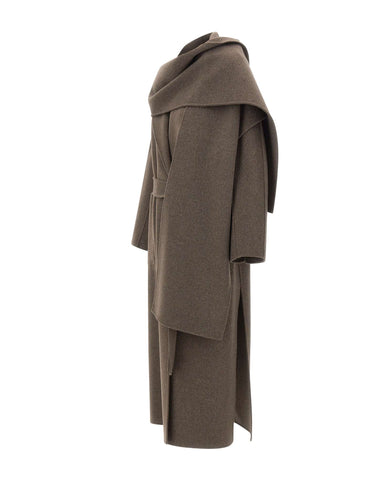 'S MAX MARA Cappotto "Peonie" BROWN Donna 