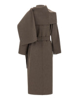 'S MAX MARA Cappotto "Peonie" BROWN Donna 