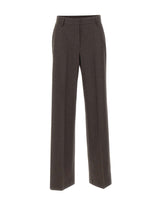 'S MAX MARA Pantaloni "Cottage" BROWN Donna 