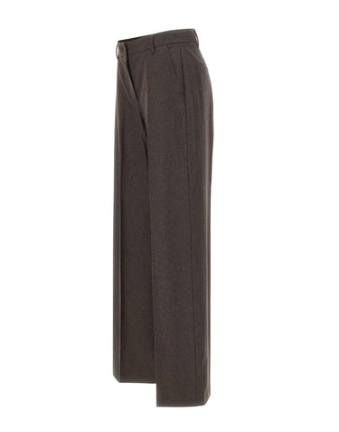 'S MAX MARA Pantaloni "Cottage" BROWN Donna 