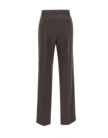 'S MAX MARA Pantaloni "Cottage" BROWN Donna 