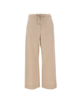 'S MAX MARA Pantalone jogging in lana stretch BEIGE Donna 