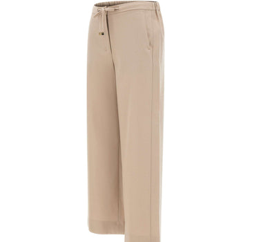 'S MAX MARA Pantalone jogging in lana stretch BEIGE Donna 