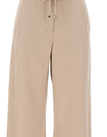 'S MAX MARA Pantalone jogging in lana stretch BEIGE Donna 