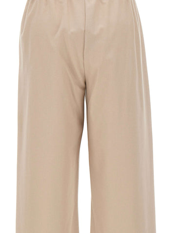 'S MAX MARA Pantalone jogging in lana stretch BEIGE Donna 