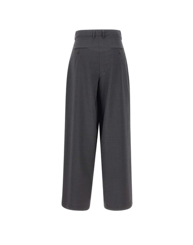 'S MAX MARA Pantalone palazzo "SMM TARO" GREY Donna 