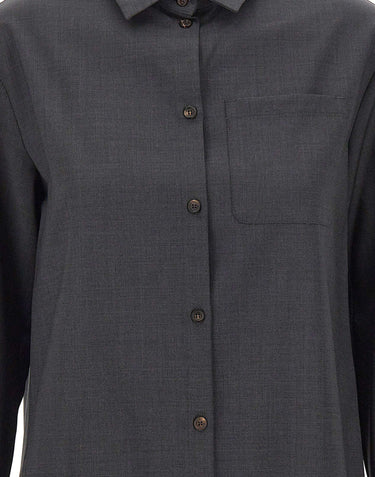 Camicia basic in tela di lana 2629196061600 016 'S MAX MARA 