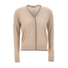 'S MAX MARA Cardigan in lana vergine BEIGE Donna 